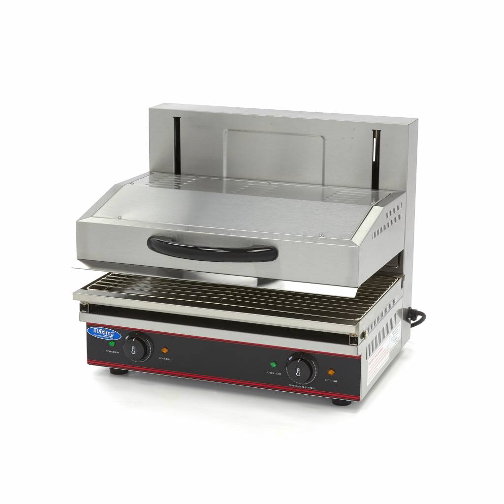 Salamander grill - 59 x 32 cm - 3600W - avec élévateur