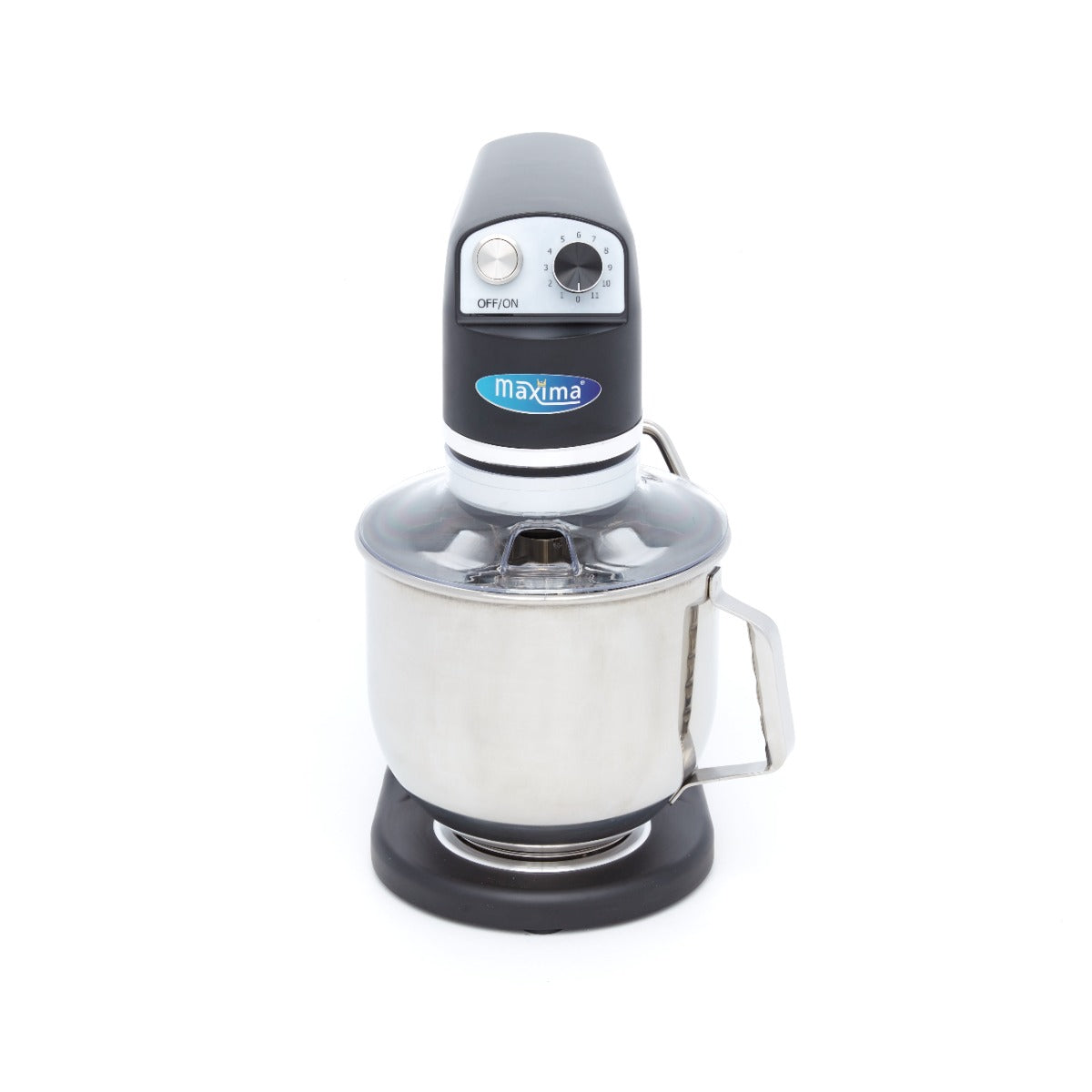 Mixer planétaire - 7 L - jusqu'à 2 kg de pâte - noir mat