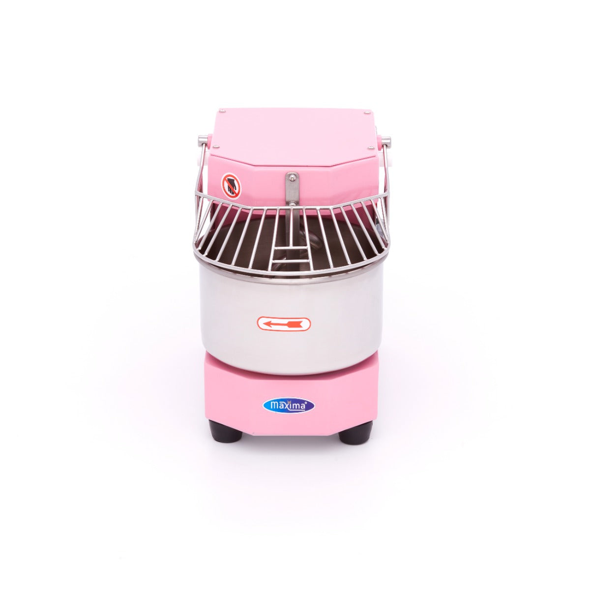 Pétrin à spirale / pétrin à pâte - 8 L - 4,5 kg de pâte - rose