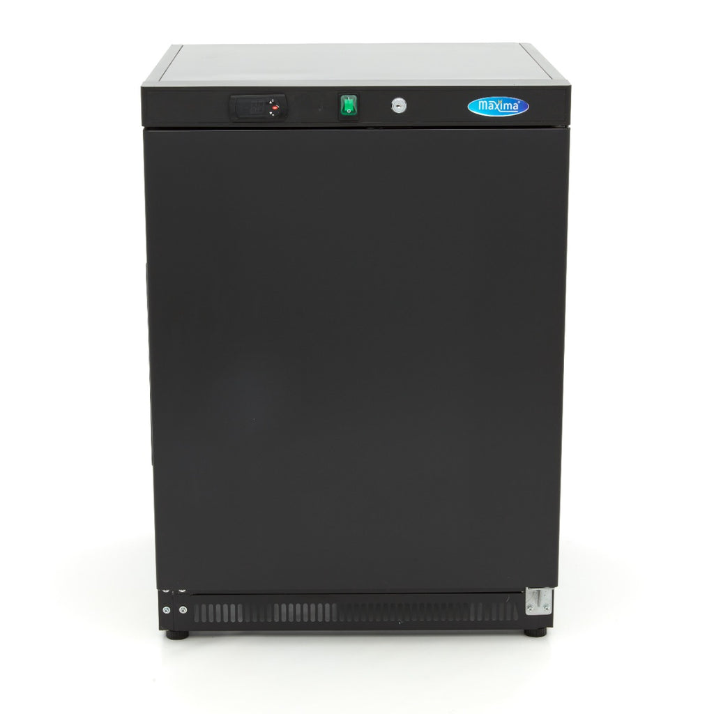 Congélateur - 200 L - 2 étagères fixes - noir
