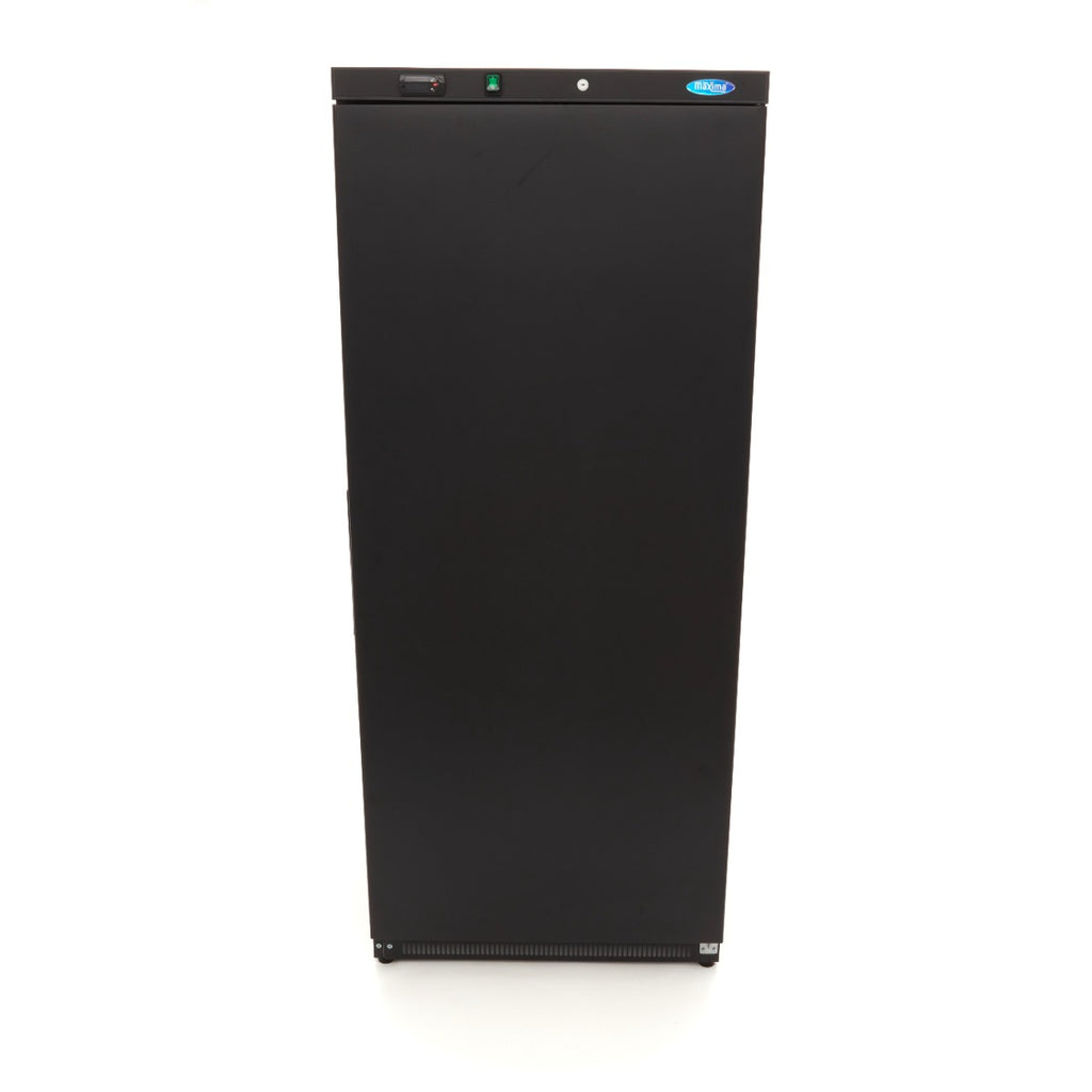 Congélateur - 600 L - 6 étagères fixes - noir