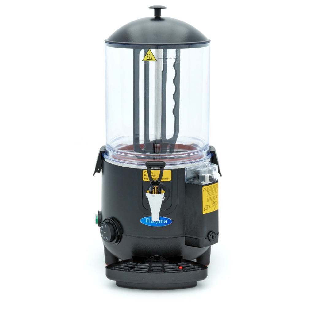 Distributeur de chocolat chaud - 10L - noir