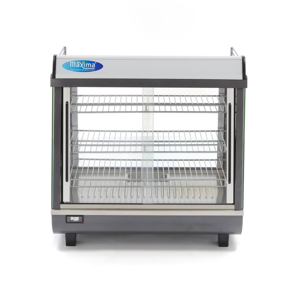 Vitrine chaude - 96 L - 67,5 cm - 3 étagères