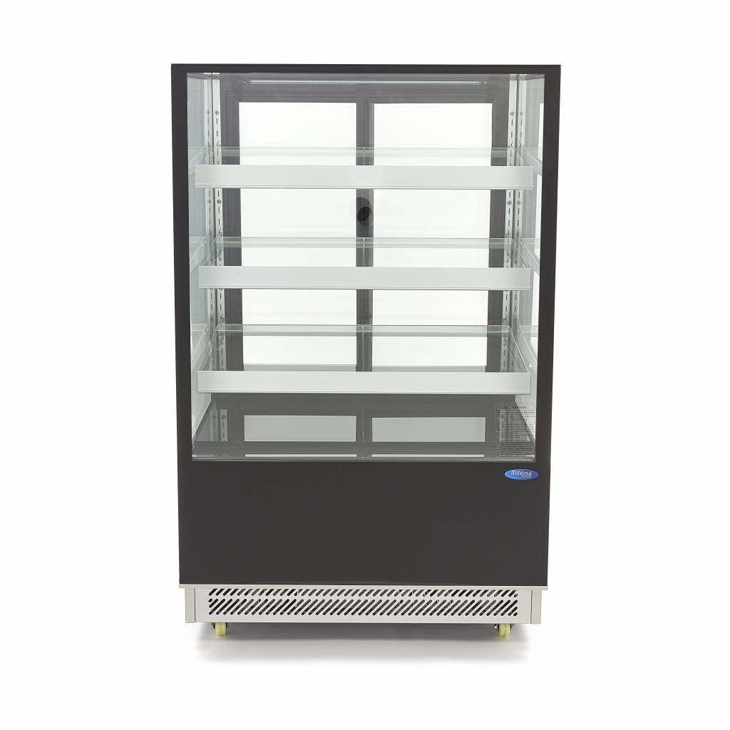 Vitrine à gâteaux - 400 L - 90 cm - sur roues