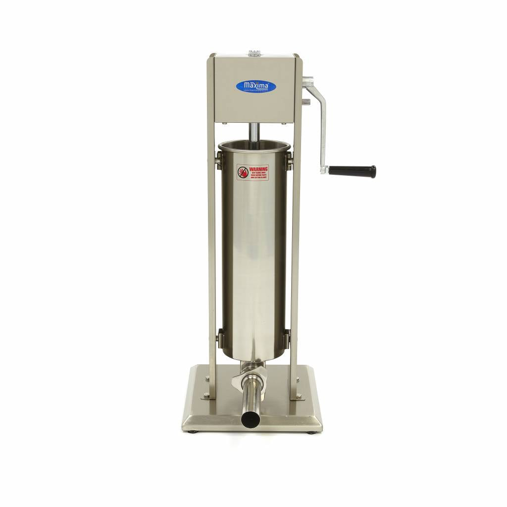 Poussoir à saucisses - 7 L - verticale - incl 4 tubes de remplissage