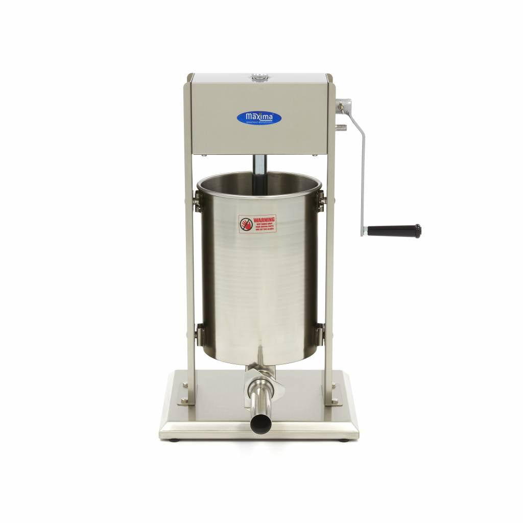 Poussoir à saucisses - 12 L - verticale -incl 4 tubes de remplissage