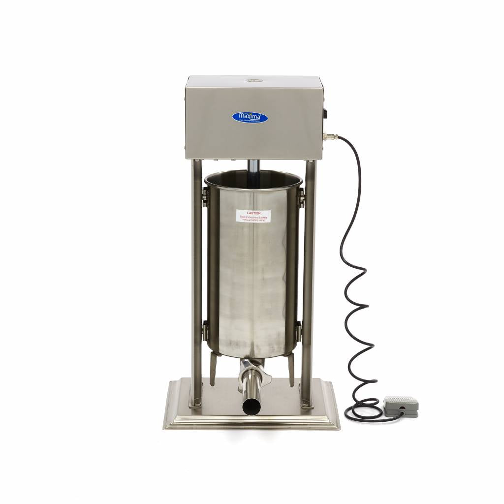 Poussoir à saucisses - 15 L - automatique - verticale - incl 4 tubes de remplissage