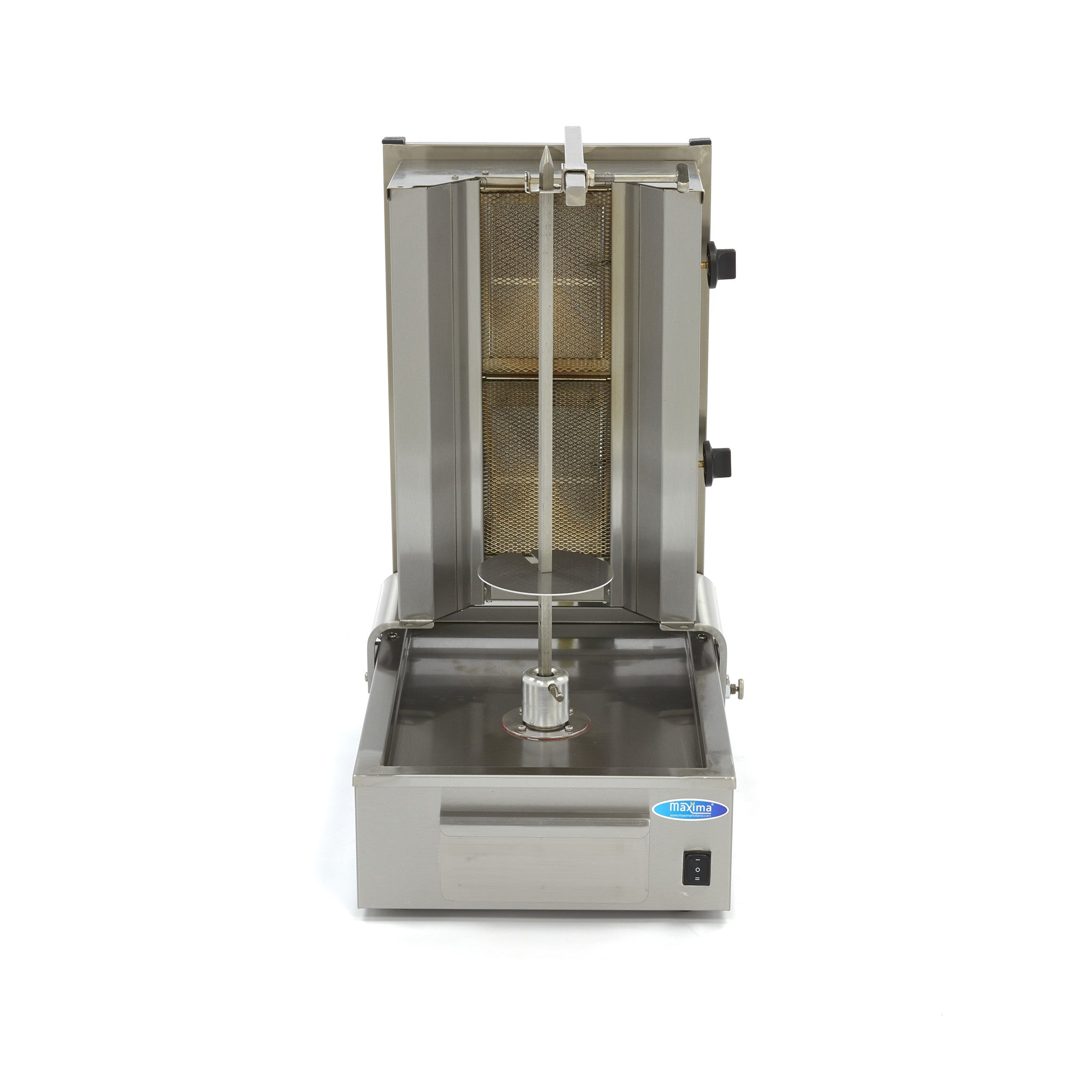 Kebab grill - 2 brûleurs - 20 kg de viande - gaz