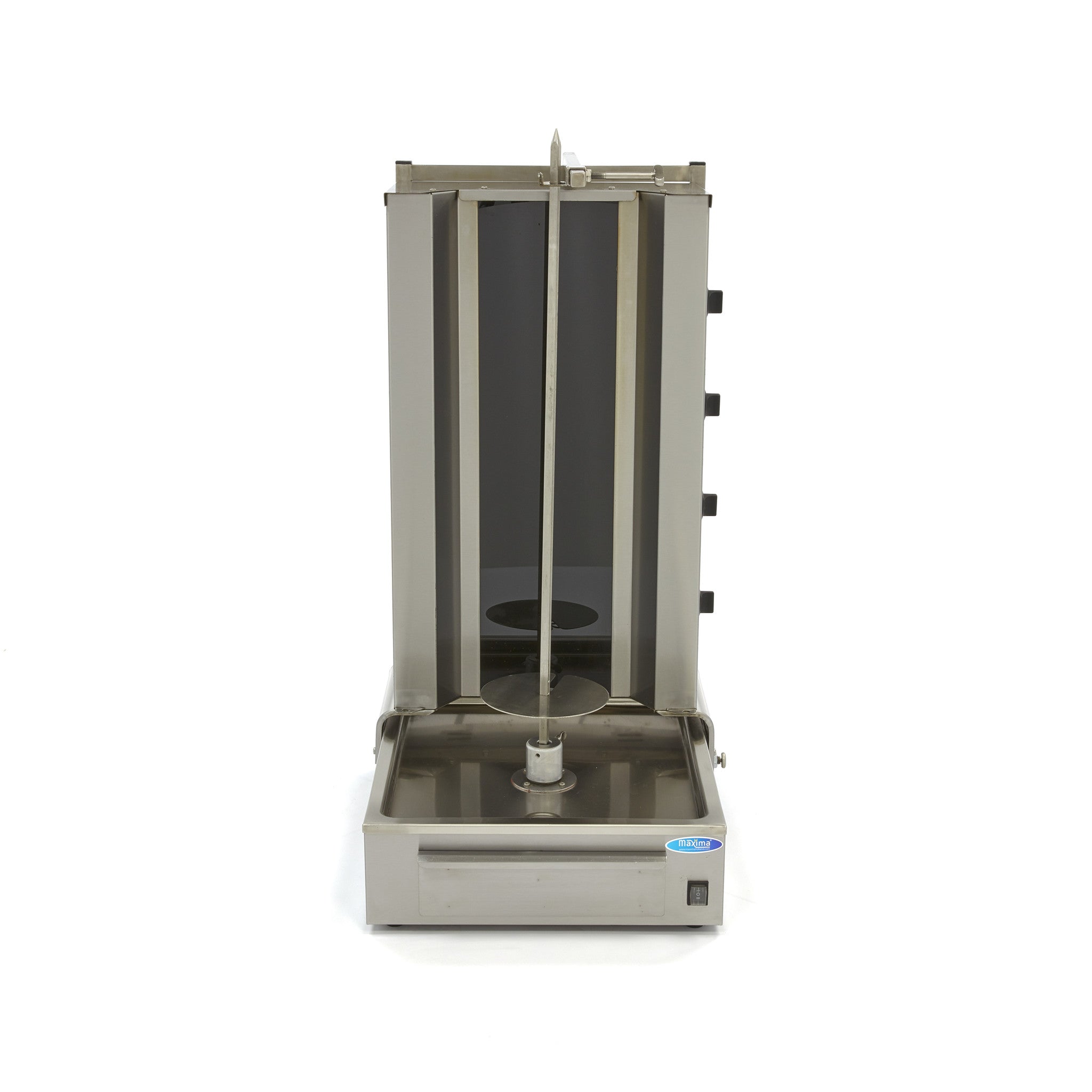 Kebab grill - 4 brûleurs - 70 kg de viande - électrique