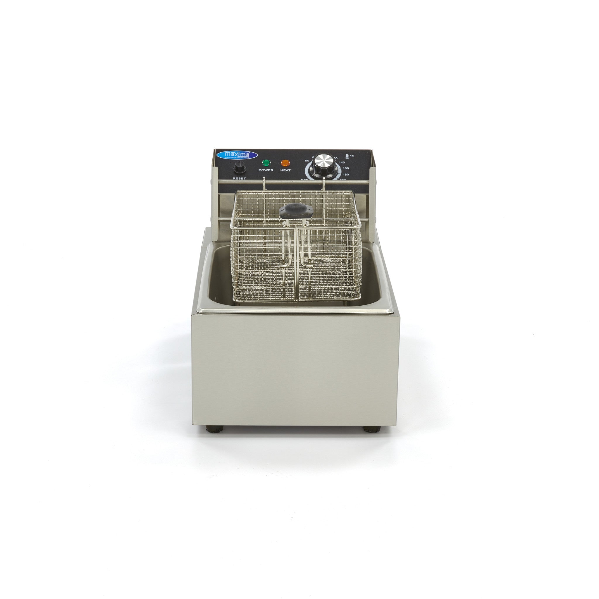 Friteuse - 6 L - 1 panier - jusqu'à 1,2 kg de frites