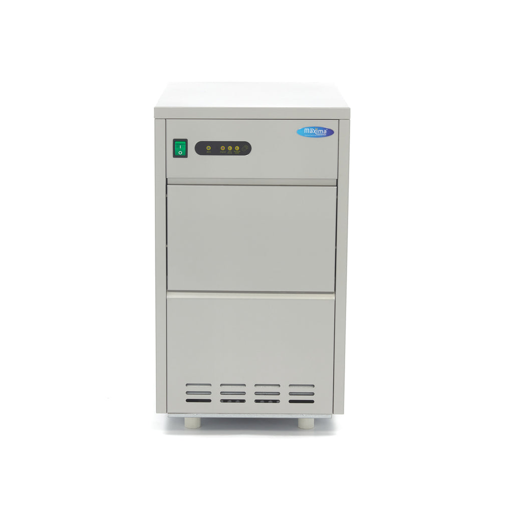 Machine à glaçons - 24 kg/jour - glaçons creux - refroidissement par eau