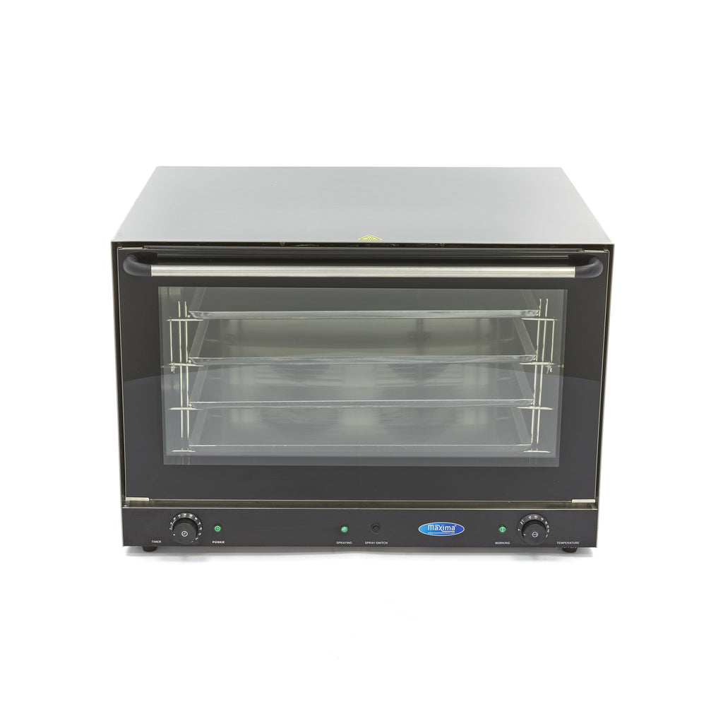 Four à convection - vapeur - 4 plateaux (60 x 40 cm) - minuterie intégrée
