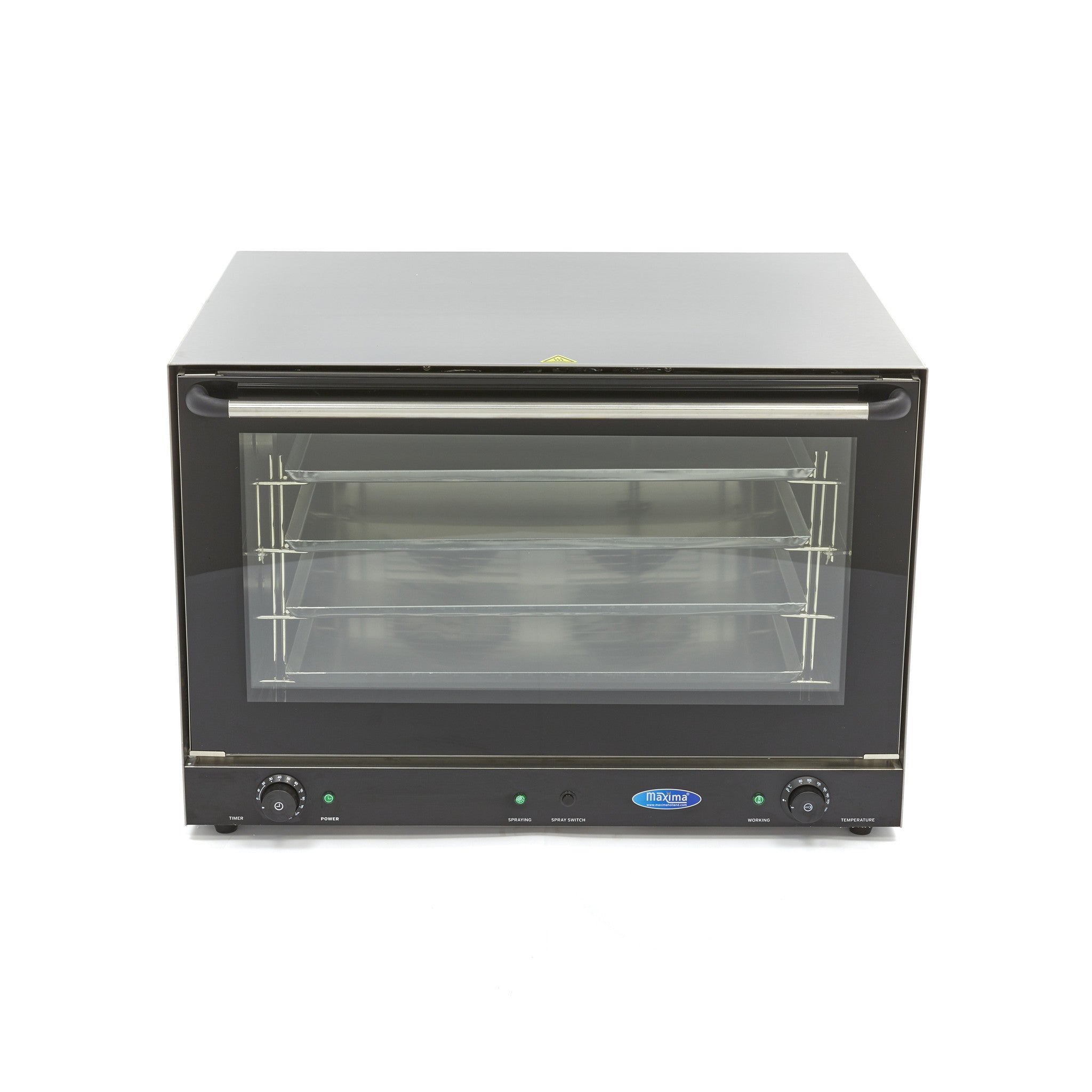 Four à convection - vapeur - 4 plateaux (60 x 40 cm) - minuterie intégrée