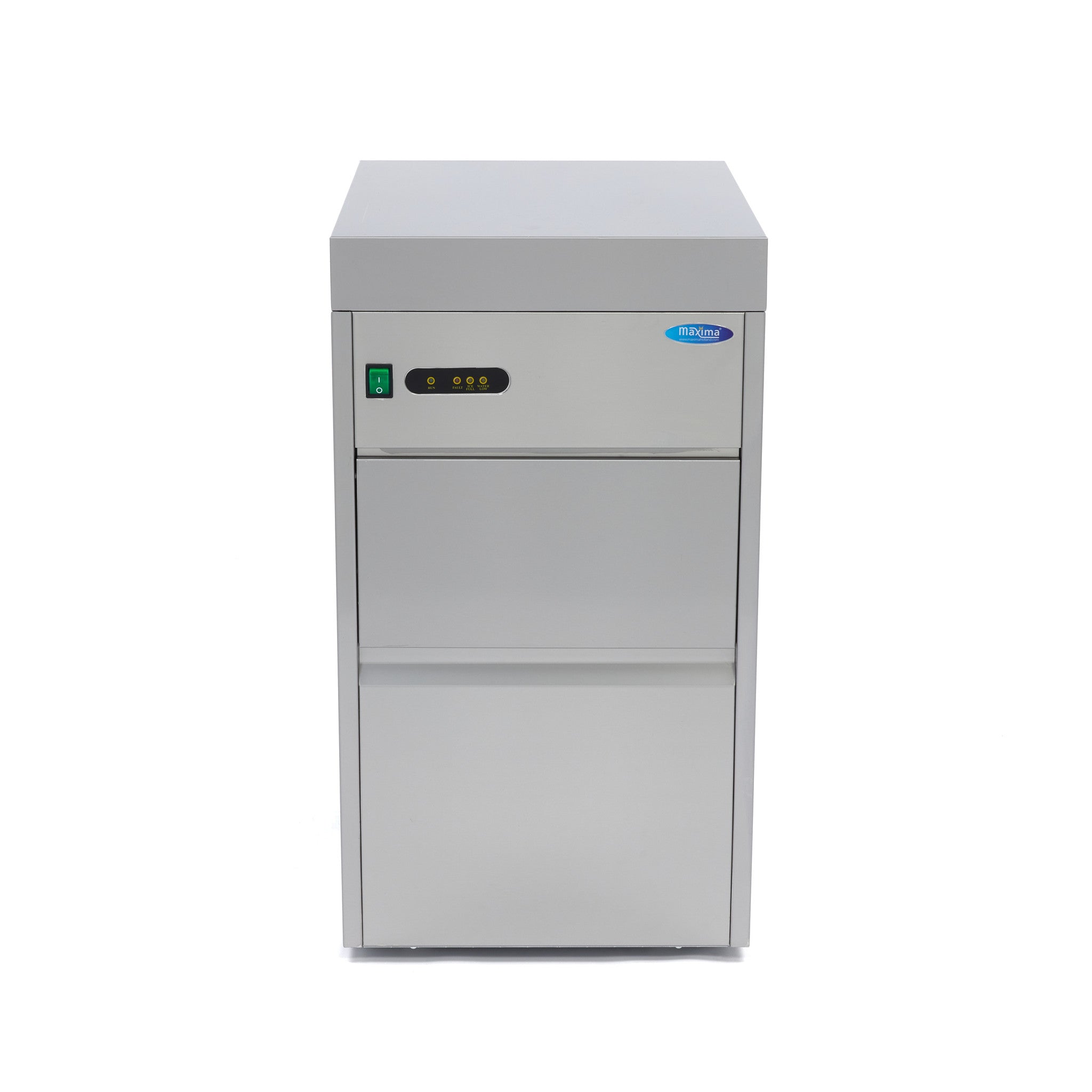 Machine à glaçons - 50 kg/jour - broyé/floconné - refroidissement par eau