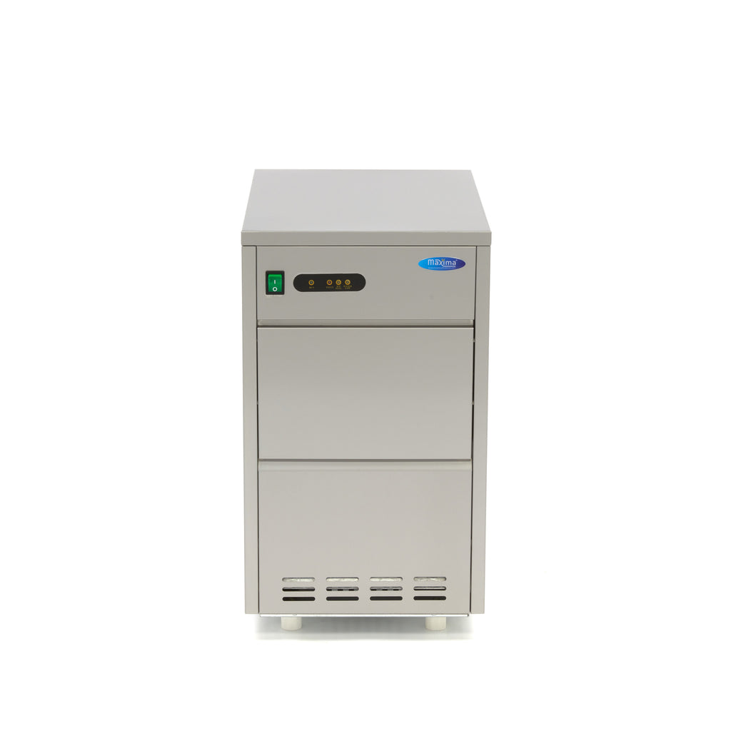 Machine à glaçons - 30 kg/jour - broyé/floconné - refroidissement par eau