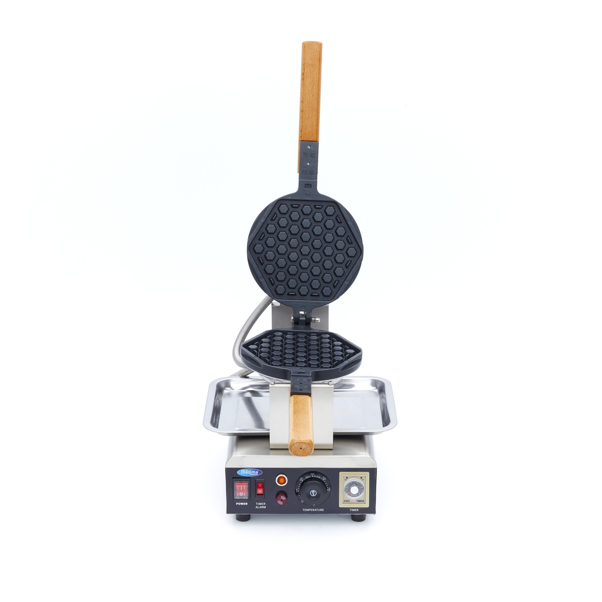 Gaufrier - 1 gaufre - nid d'abeille rond
