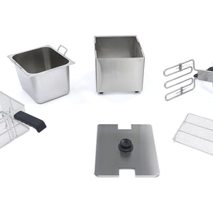 Friteuse - 8 L - 1 panier - jusqu'à 1,4 kg de frites
