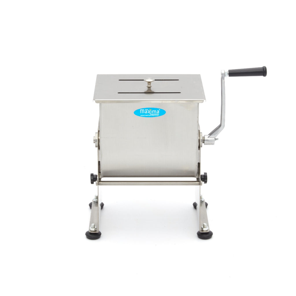 Mélangeur à viande - 10 L - 7,5 kg viande - bol basculant - manuel