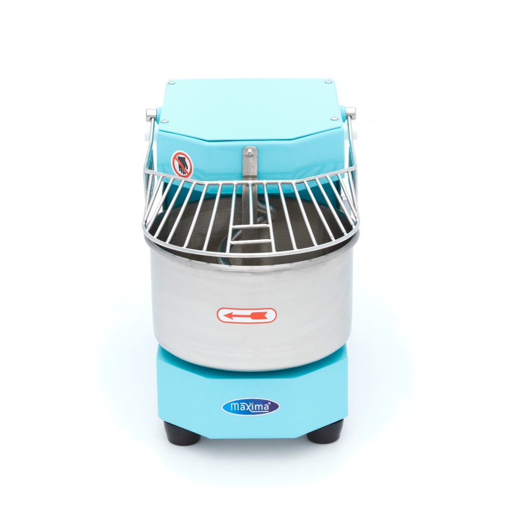 Pétrin à spirale / pétrin à pâte - 8 L - 4,5 kg de pâte - Bleu