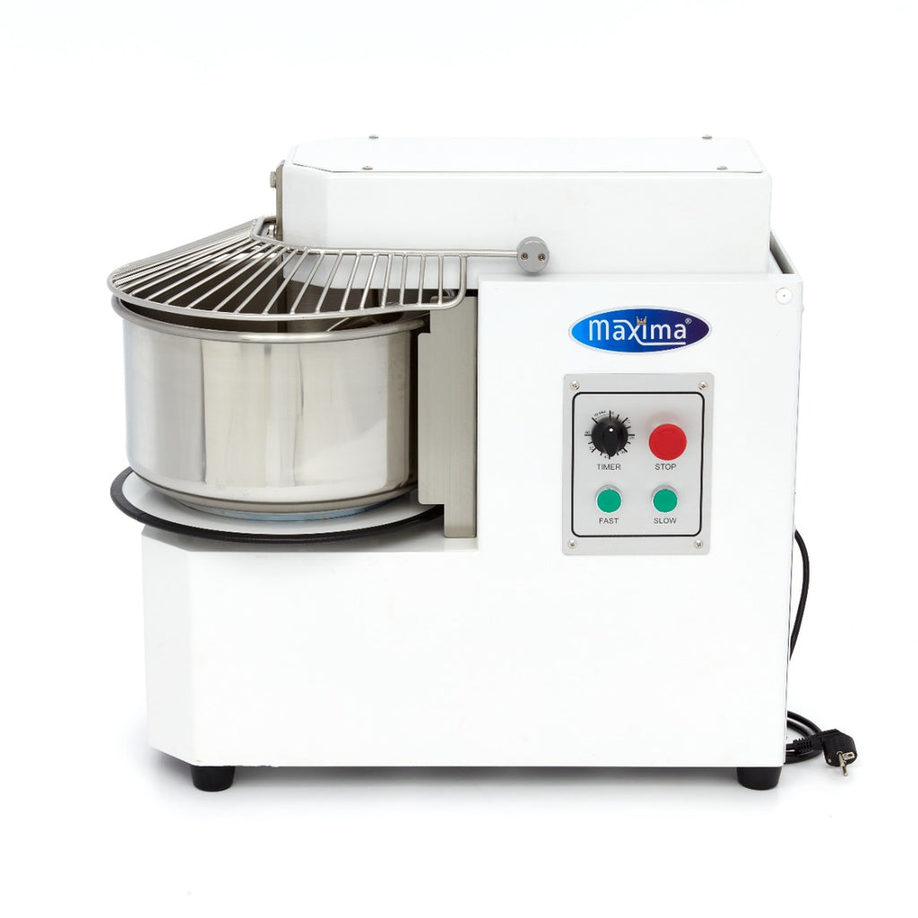 Pétrin à spirale / pétrin à pâte - 20 L - 12 kg de pâte - 2 vitesses - bol amovible