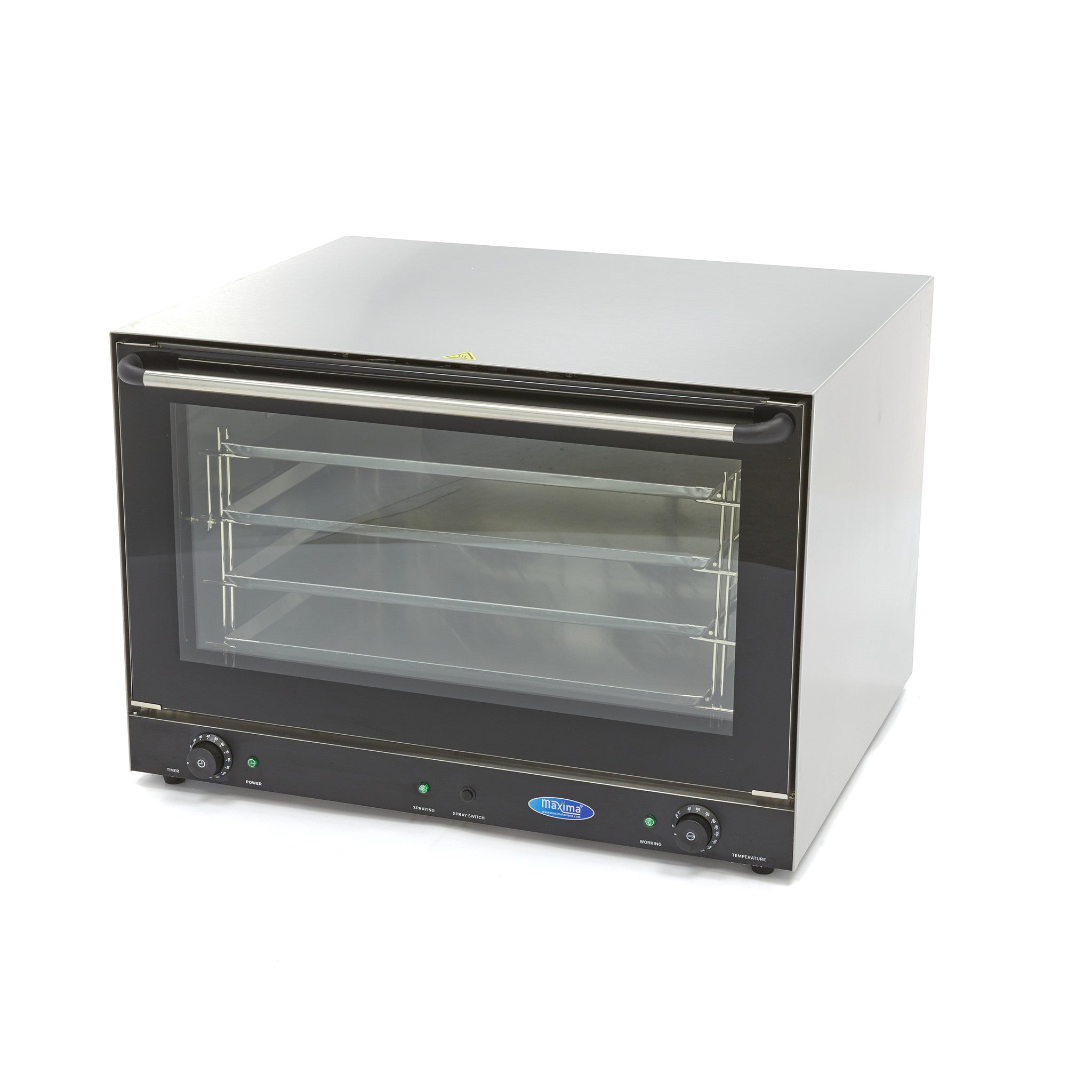 Four à convection - vapeur - 4 plateaux (60 x 40 cm) - 400V