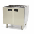 Stand de qualité commerciale - unité double - profondeur 60 cm - 2 portes