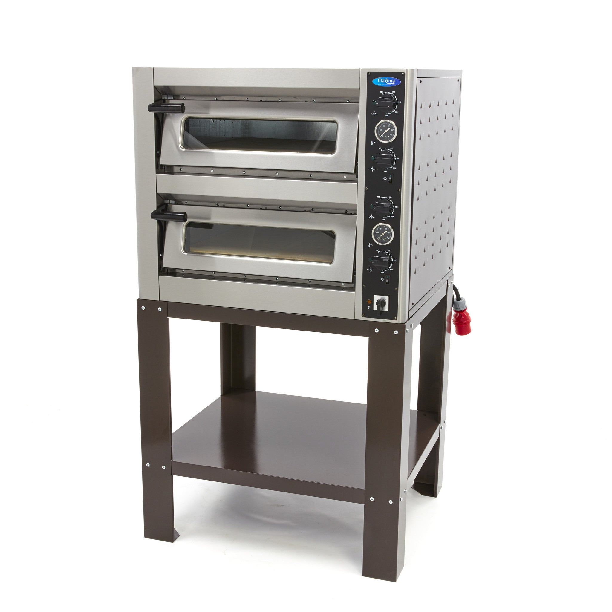 Châssis Deluxe Four à Pizza 6 + 6 x 30 cm Double