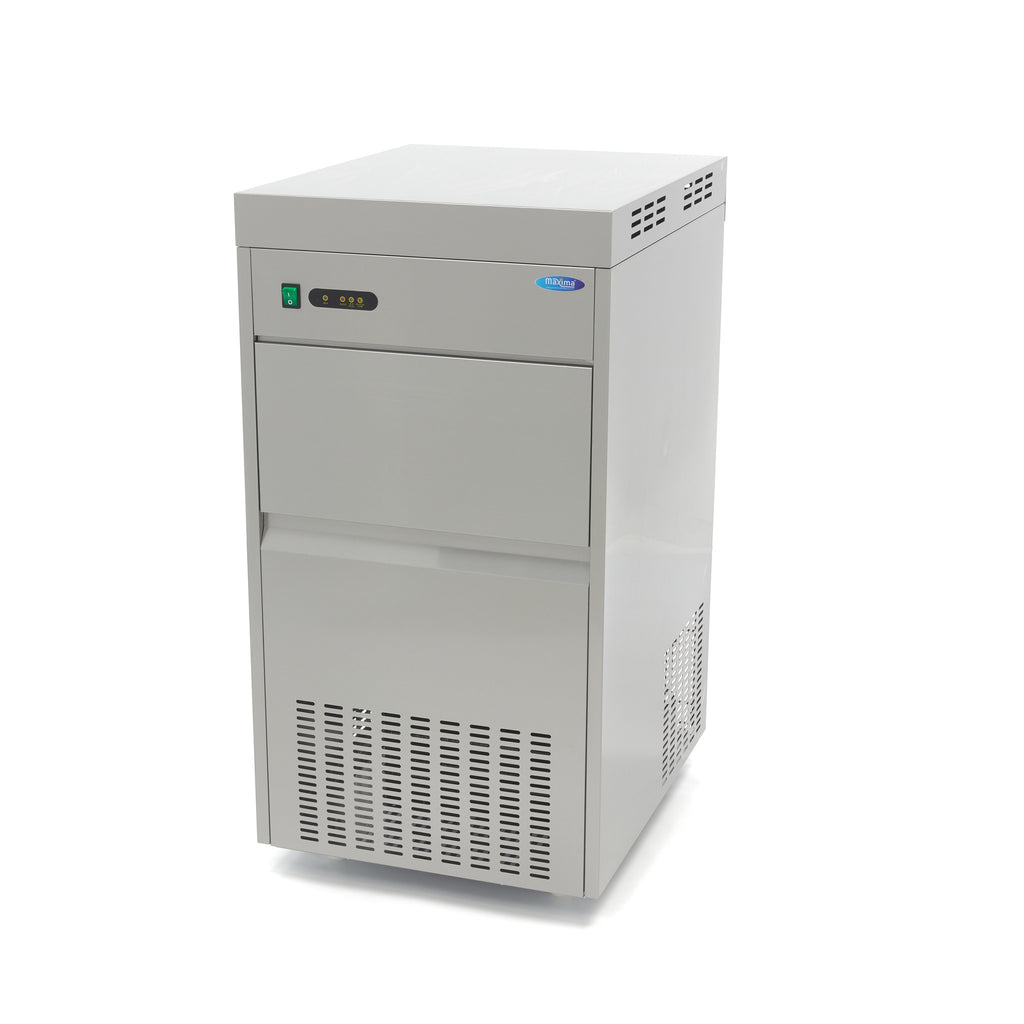 Machine à glaçons - 130 kg/jour - broyé/floconné - refroidissement par air