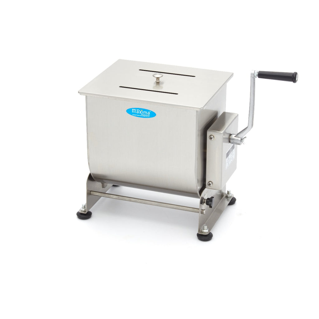 Mélangeur á viande - 20 L - 16 kg viande - bol basculant - manuel