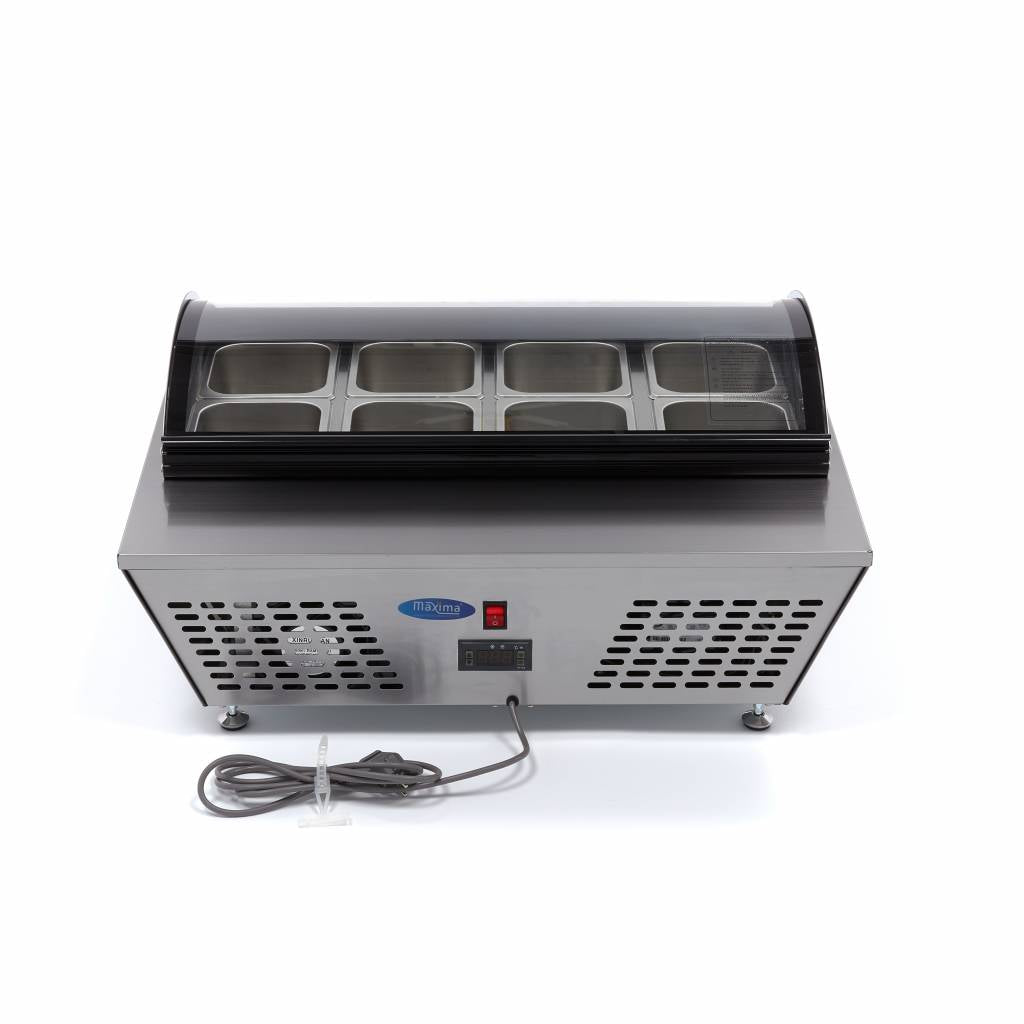 Saladette - 67 L - incl 8 x 1/6 GN - modèle de table