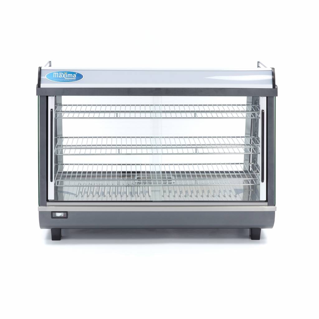 Vitrine chaude - 136 L - 91,5 cm - 3 étagères