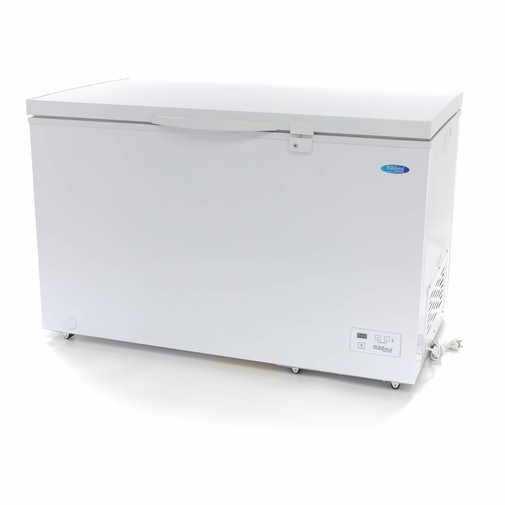 Congélateur coffre - 345 L - sur roulettes - incl panier suspendu
