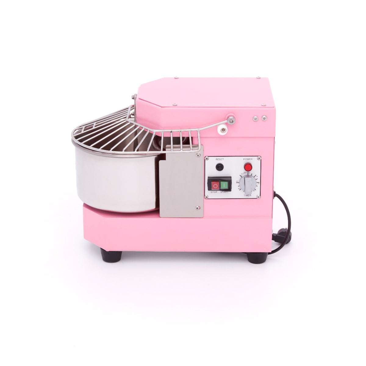 Pétrin à spirale / pétrin à pâte - 8 L - 4,5 kg de pâte - rose