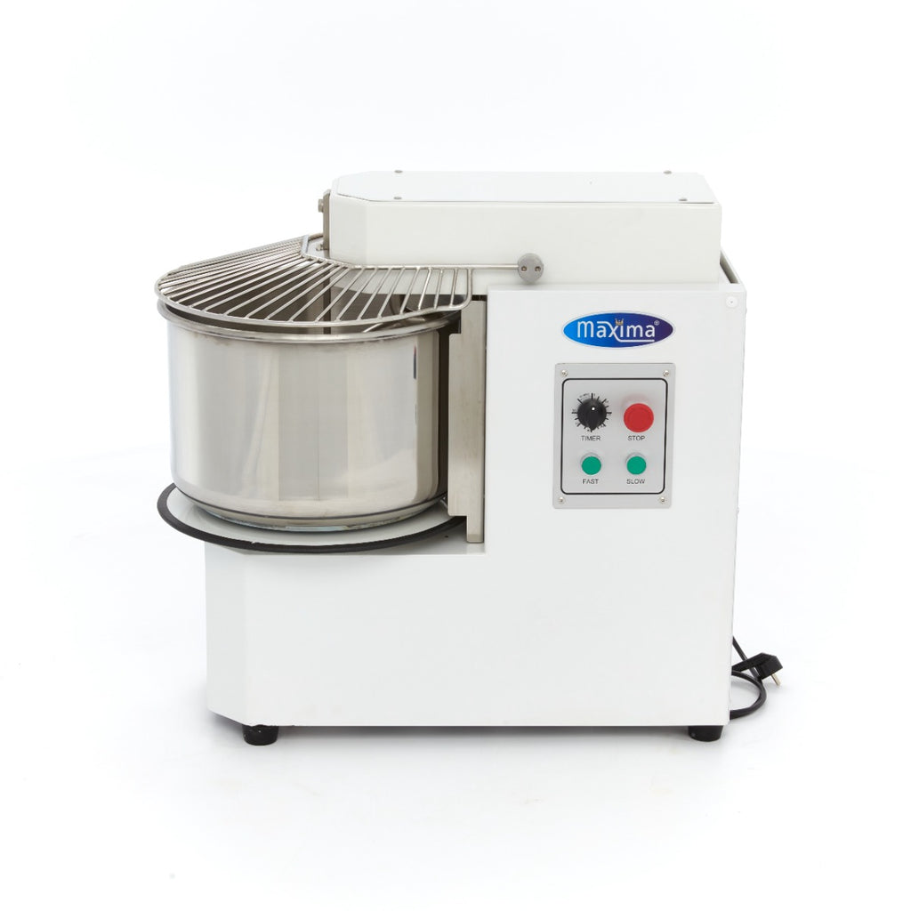 Pétrin à spirale / pétrin à pâte - 30 L - 18 kg de pâte - 2 vitesses - bol amovible