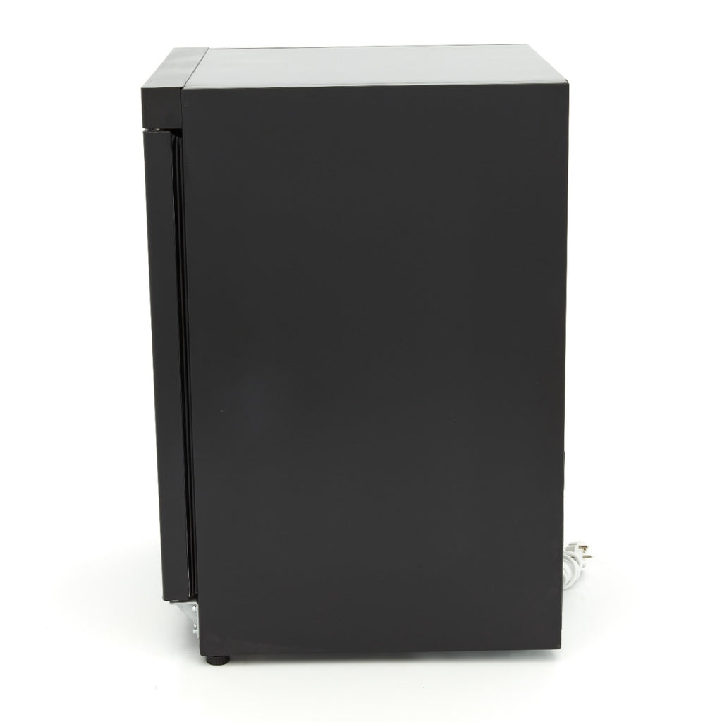 Congélateur - 200 L - 2 étagères fixes - noir
