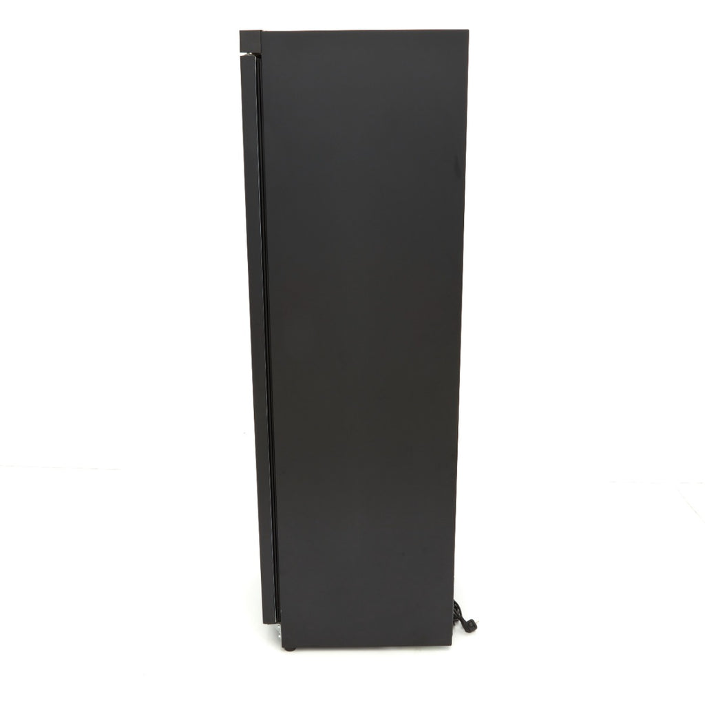 Congélateur - 400 L - 6 étagères fixes - noir