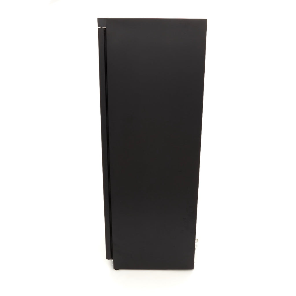 Congélateur - 600 L - 6 étagères fixes - noir