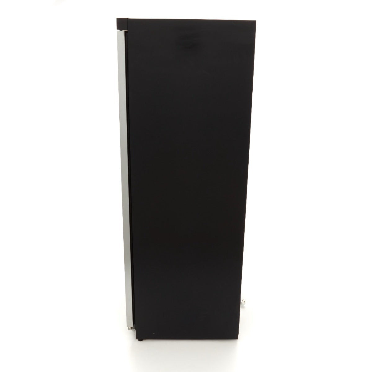 Réfrigérateur - 600 L - noir - avec porte en verre