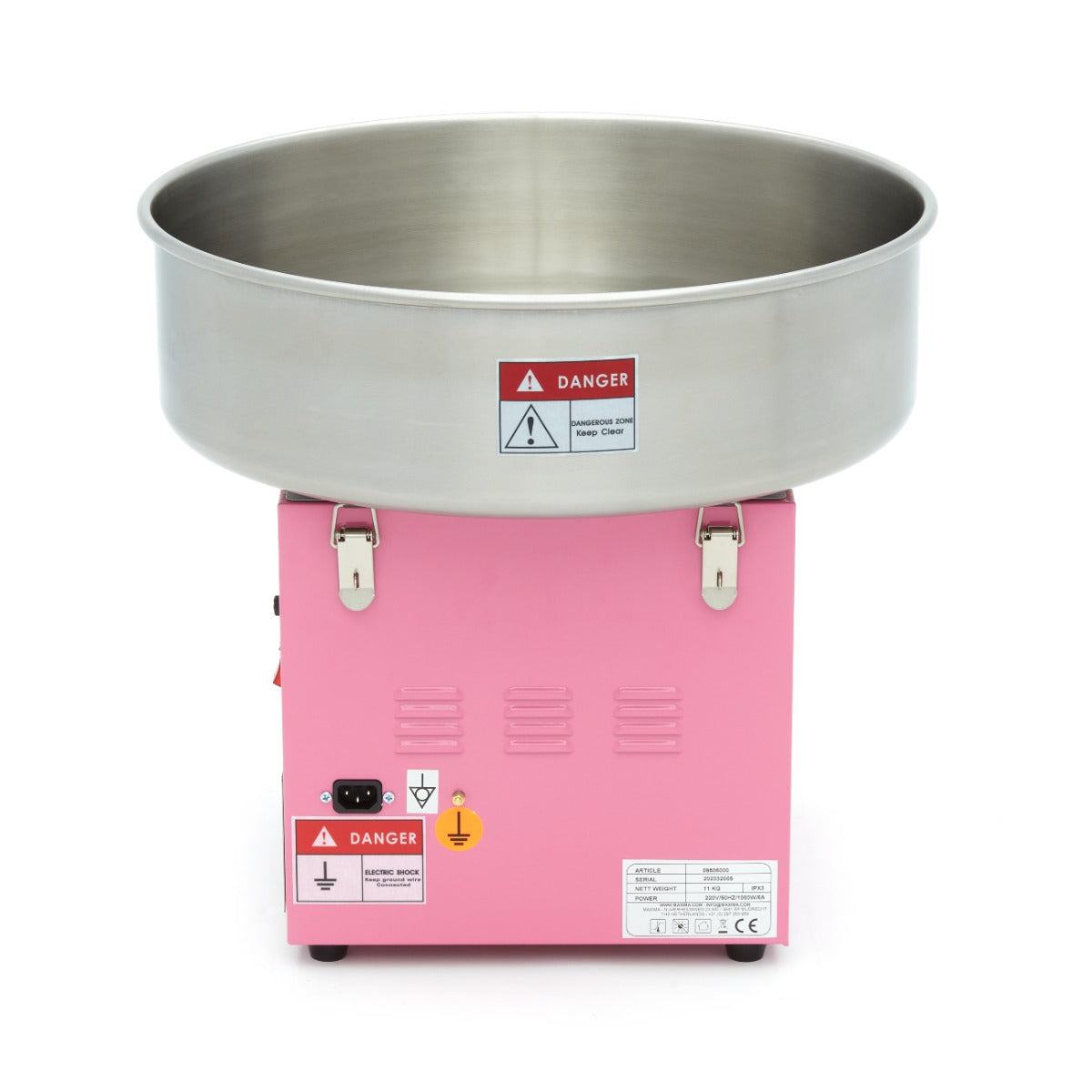 Machine à barbe à papa - Ø 52cm - Rose