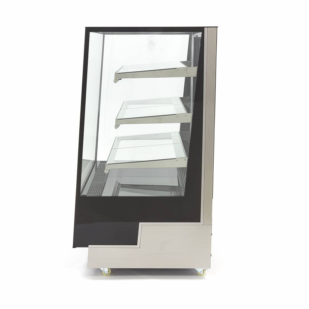 Vitrine à gâteaux - 400 L - 90 cm - sur roues