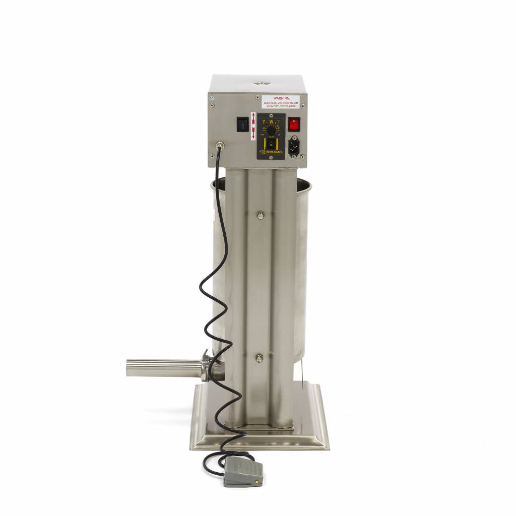 Poussoir à saucisses - 15 L - automatique - verticale - incl 4 tubes de remplissage