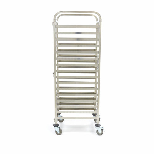 Chariot à plateaux - boulangerie - s'adapte à 16 plateaux (60 x 40c m) - excl plateaux