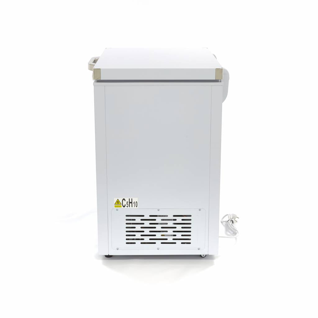Congélateur coffre - 140 L - 2 roues - compact