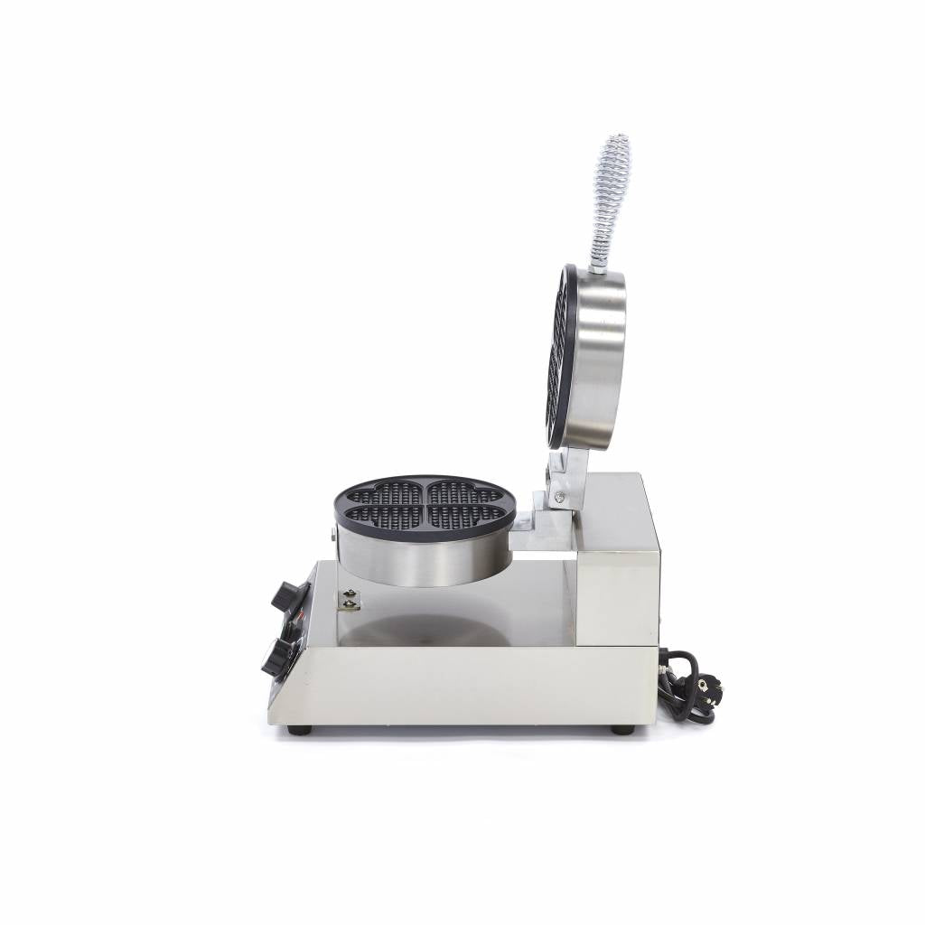 Gaufrier - 4 gaufres - coeurs