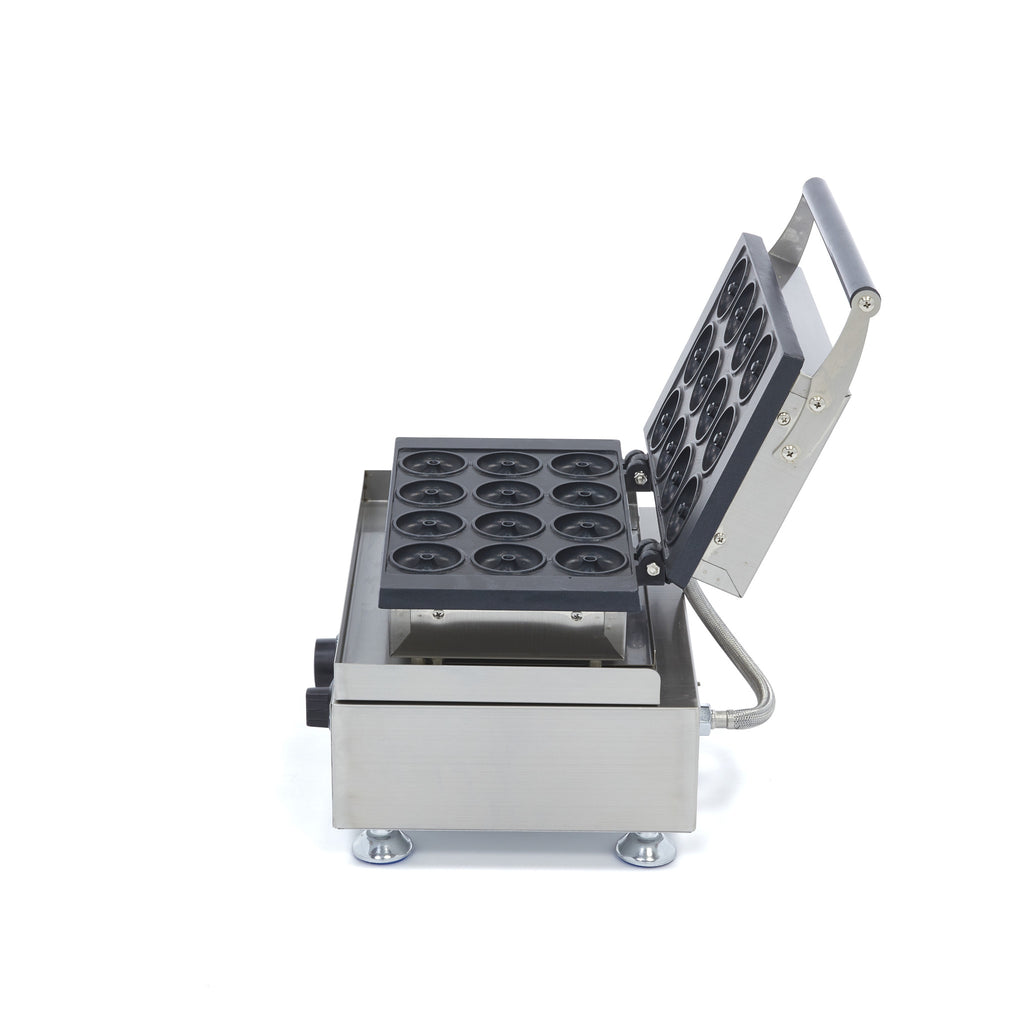 Machine à beignets - 12 mini beignets - Ø5 cm - avec minuterie intégrée