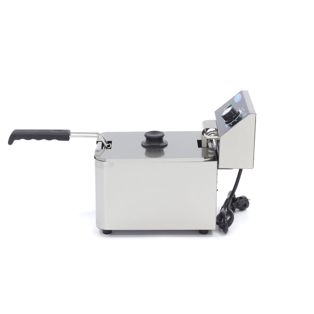 Friteuse - 4 L - 1 panier - jusqu'à 0,8 kg de frites