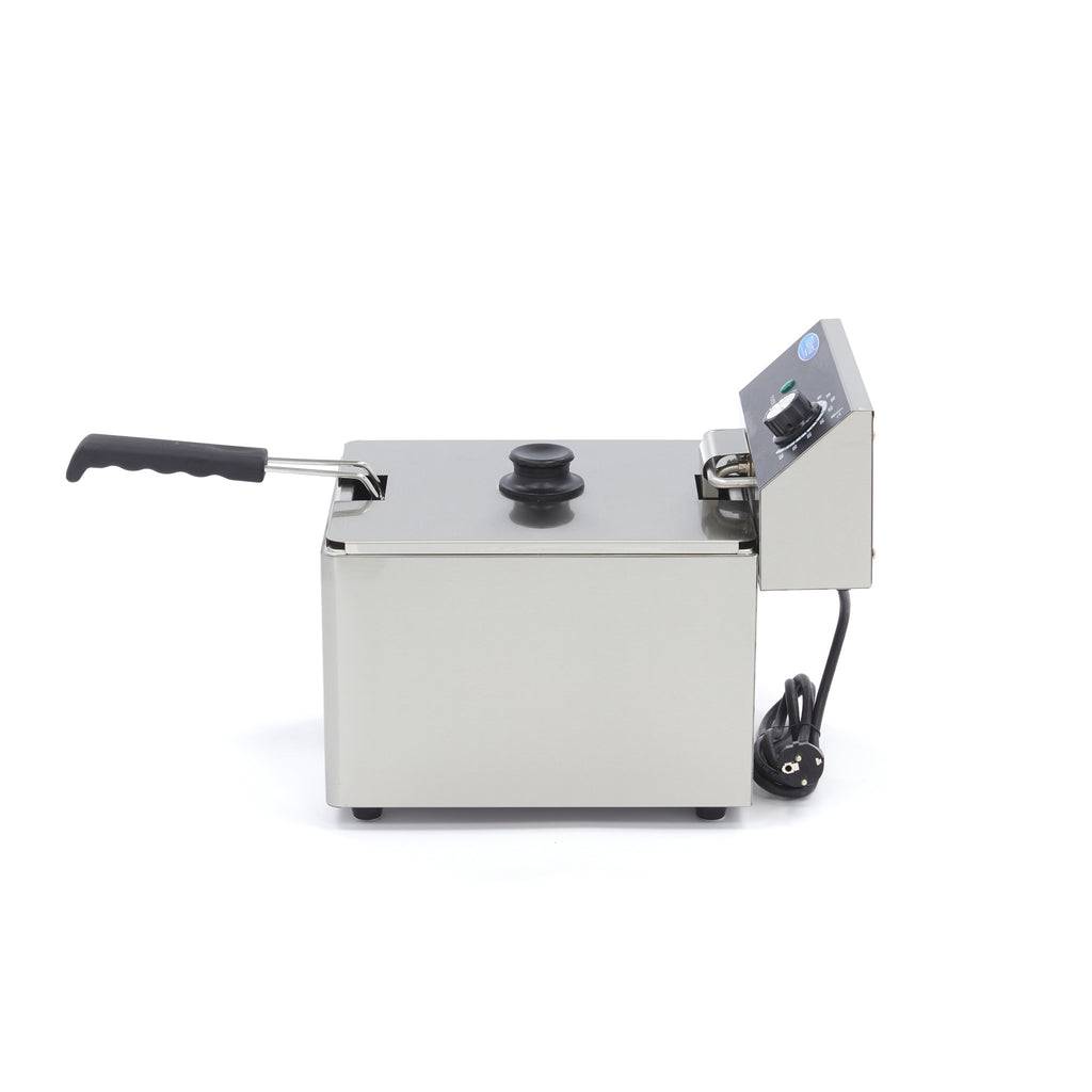 Friteuse - 8 L - 1 panier - jusqu'à 1,4 kg de frites