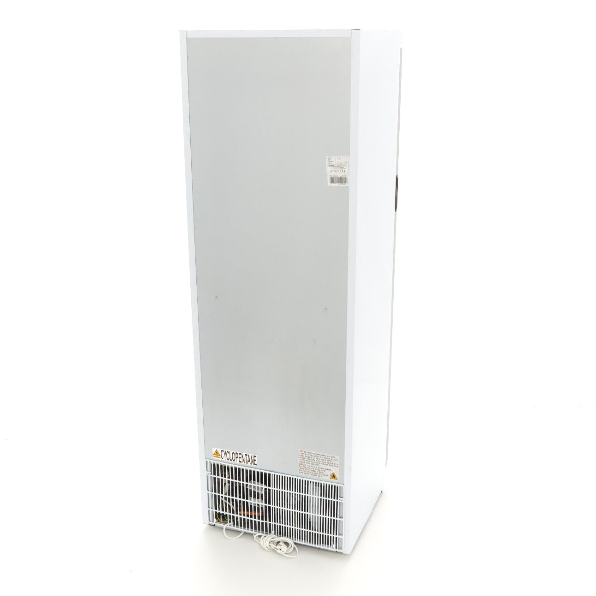 Réfrigérateur - 400 L - blanc - avec porte en verre