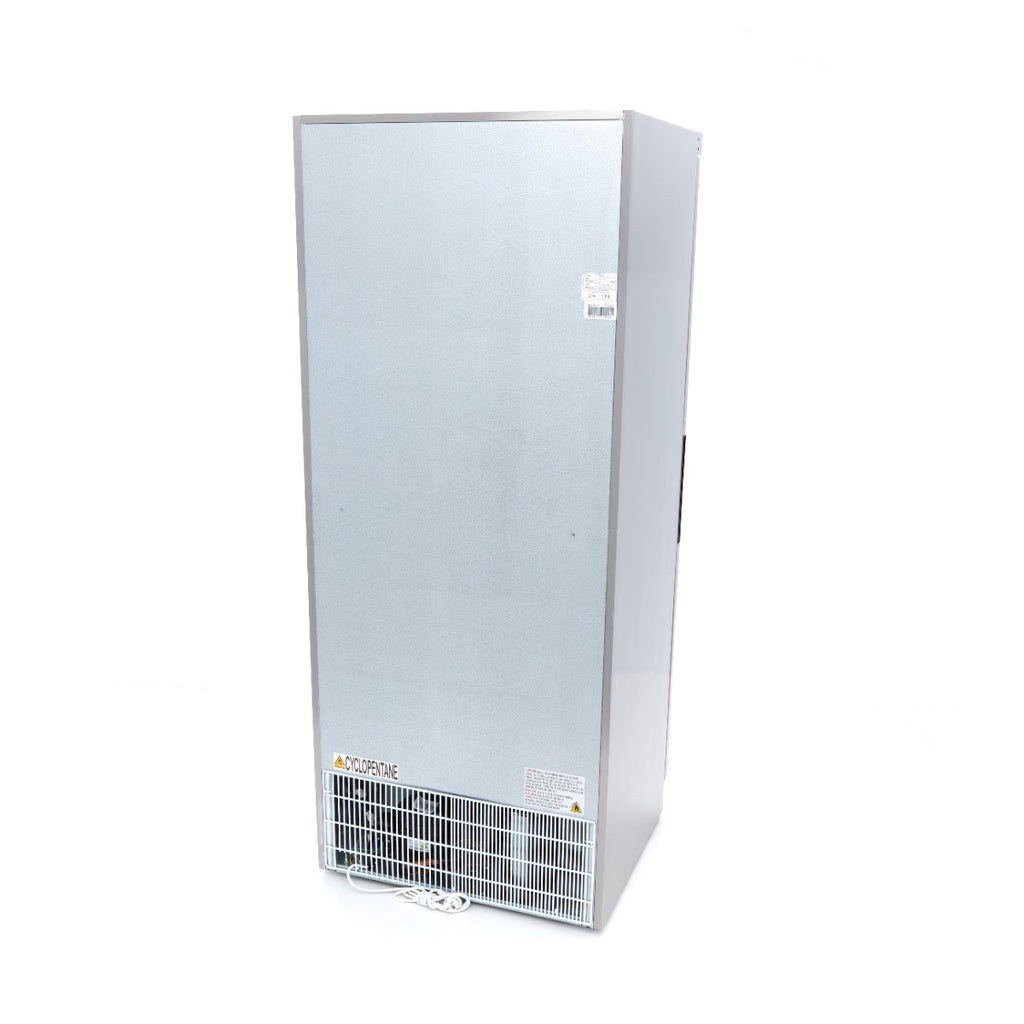 Réfrigérateur - 600 L - 4 étagères réglables - acier inoxydable
