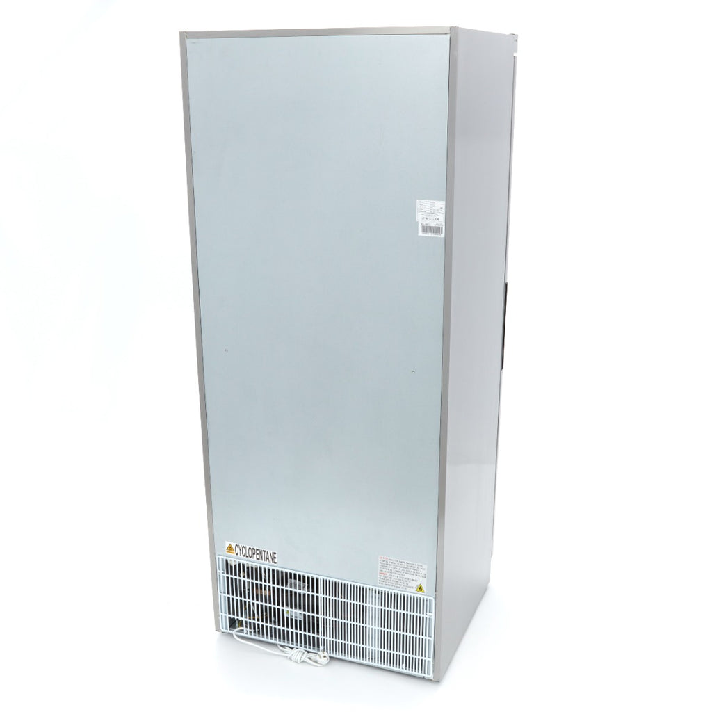 Congélateur - 600 L - 6 étagères fixes - acier inoxydable